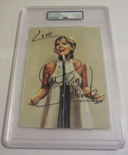 Petula clark signed - petula,