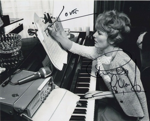 Petula clark signed - petula,